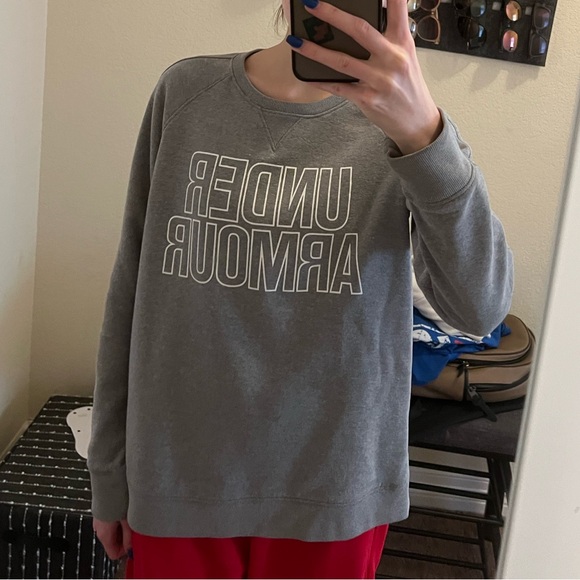 Under Armour Gray Crewneck ! - Picture 1 of 5